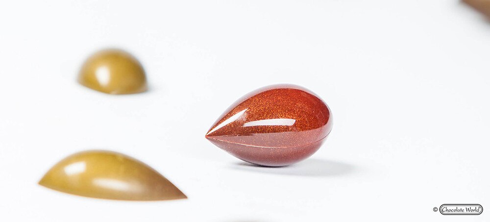 Chocolate World Mould Quenelle - Frank Haasnoot